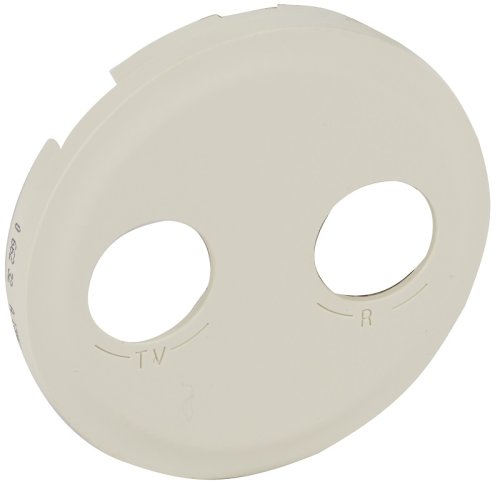 Лицевая панель Legrand Celiane для 2-м. розетки TV+R слоновая кость картинка